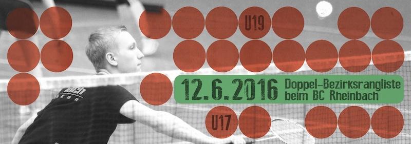 Spieler bei der Siegerehrung eines Badminton-Turniers